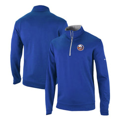 NHL Royal New York Islanders Columbia Omni-Wick Wickhams Hills Half-Zip Pullover Top