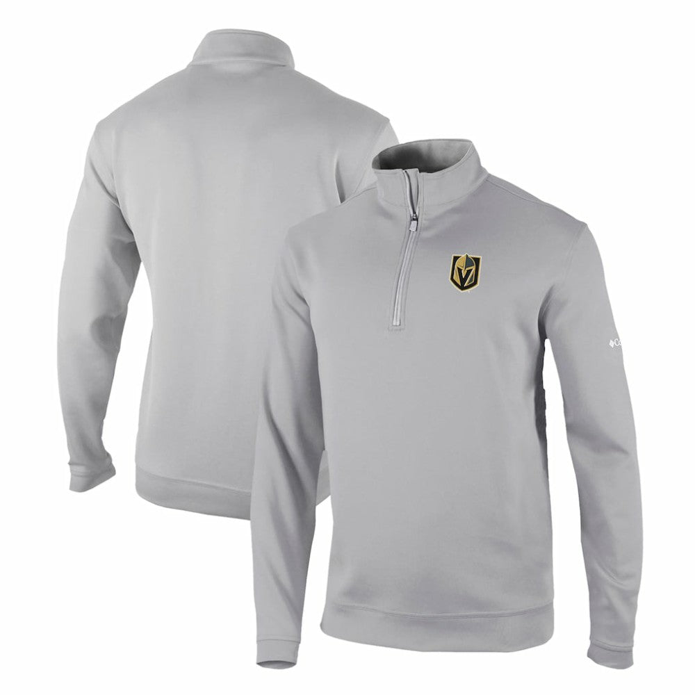 NHL Gray Vegas Golden Knights Columbia Omni-Wick Wickhams Hills Half-Zip Pullover Top