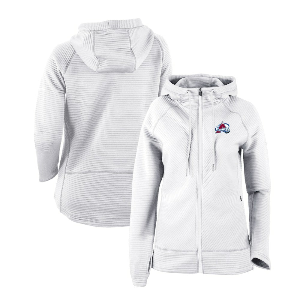 NHL White Colorado Avalanche Columbia Women's Omni-Wick Pack It Up Full-Zip Jacket