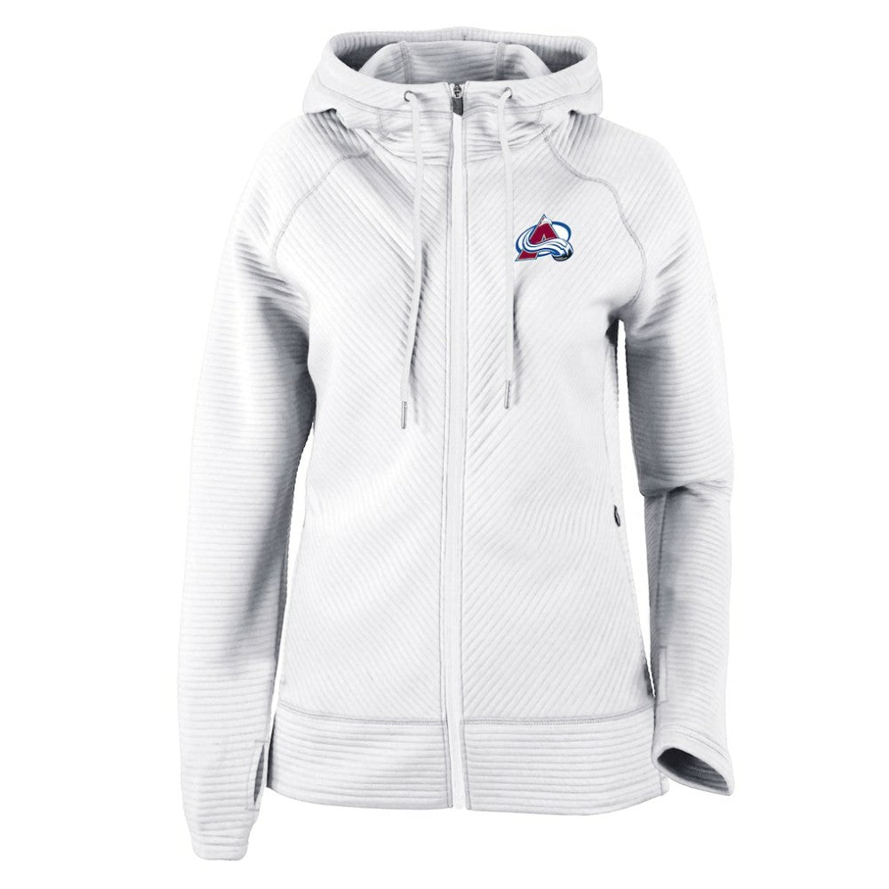 NHL White Colorado Avalanche Columbia Women's Omni-Wick Pack It Up Full-Zip Jacket