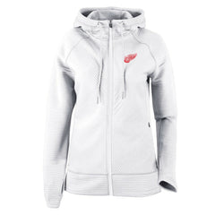 NHL White Detroit Red Wings Columbia Women's Omni-Wick Pack It Up Full-Zip Jacket