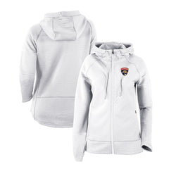 NHL White Florida Panthers Columbia Women's Omni-Wick Pack It Up Full-Zip Jacket