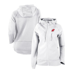 NHL White New Jersey Devils Columbia Women's Omni-Wick Pack It Up Full-Zip Jacket