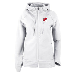 NHL White New Jersey Devils Columbia Women's Omni-Wick Pack It Up Full-Zip Jacket
