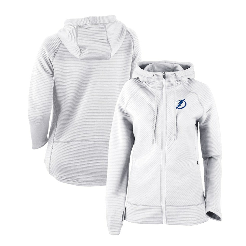 NHL White Tampa Bay Lightning Columbia Women's Omni-Wick Pack It Up Full-Zip Jacket