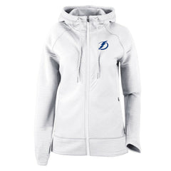 NHL White Tampa Bay Lightning Columbia Women's Omni-Wick Pack It Up Full-Zip Jacket