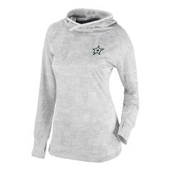 NHL White Dallas Stars Columbia Women's Omni-Wick Sunday Ball Pullover Hoodie