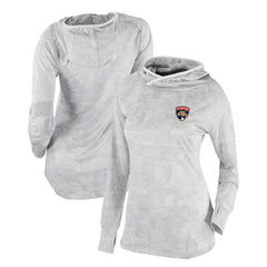 NHL White Florida Panthers Columbia Women's Omni-Wick Sunday Ball Pullover Hoodie