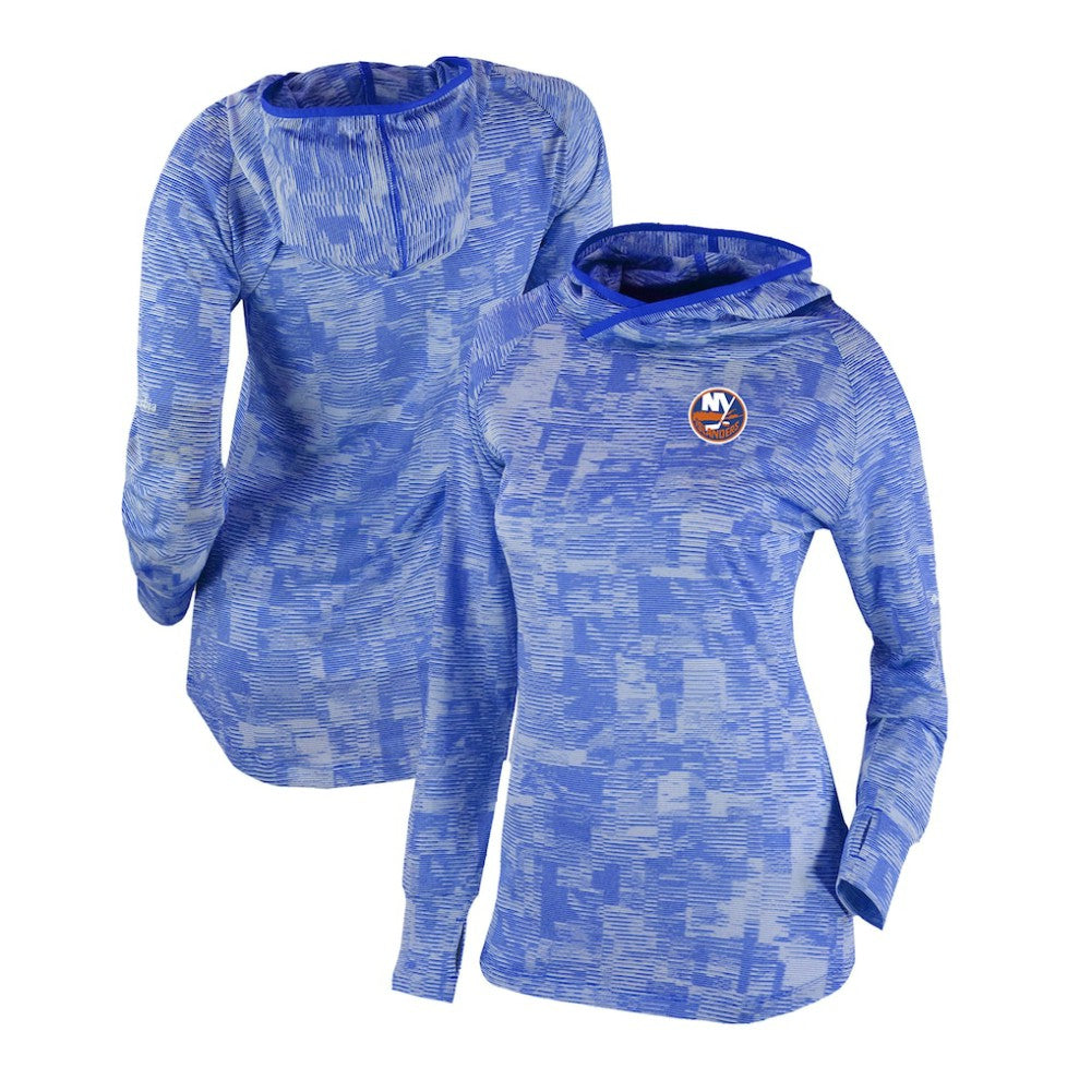NHL Blue New York Islanders Columbia Women's Omni-Wick Sunday Ball Pullover Hoodie