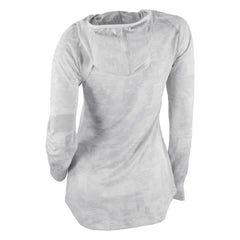 NHL White New York Rangers Columbia Women's Omni-Wick Sunday Ball Pullover Hoodie