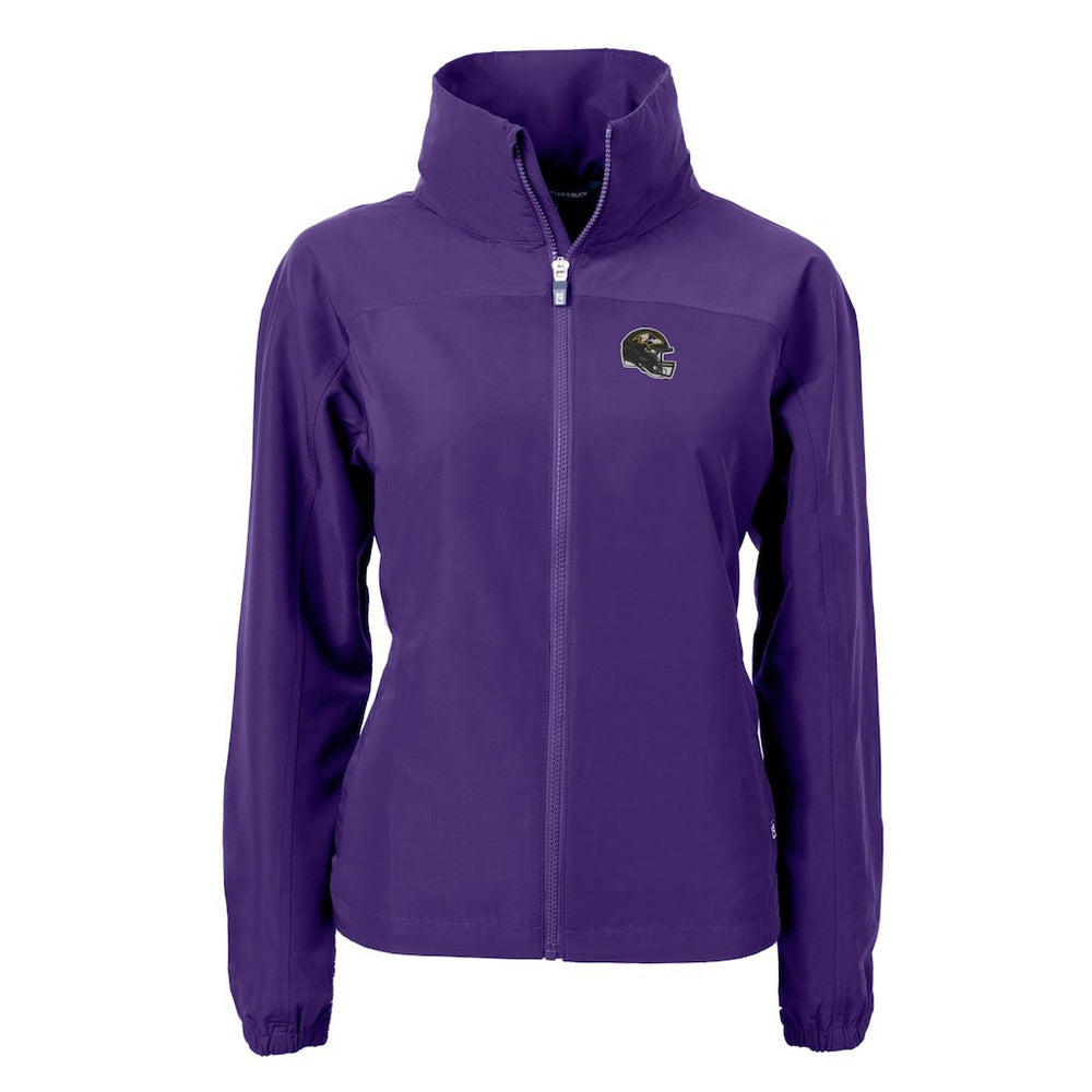 Cutter & Buck Women's Charter Eco Recycled Full-Zip Jacket - Baltimore Ravens