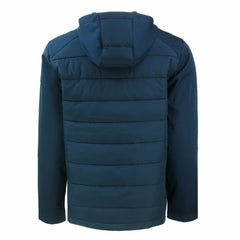 Cutter & Buck Helmet Evoke Hybrid Eco Softshell Recycled Full-Zip Hoodie Jacket - Buffalo Bills