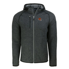 Cutter & Buck Helmet Mainsail Sweater-Knit Full-Zip Hoodie - Cincinnati Bengals