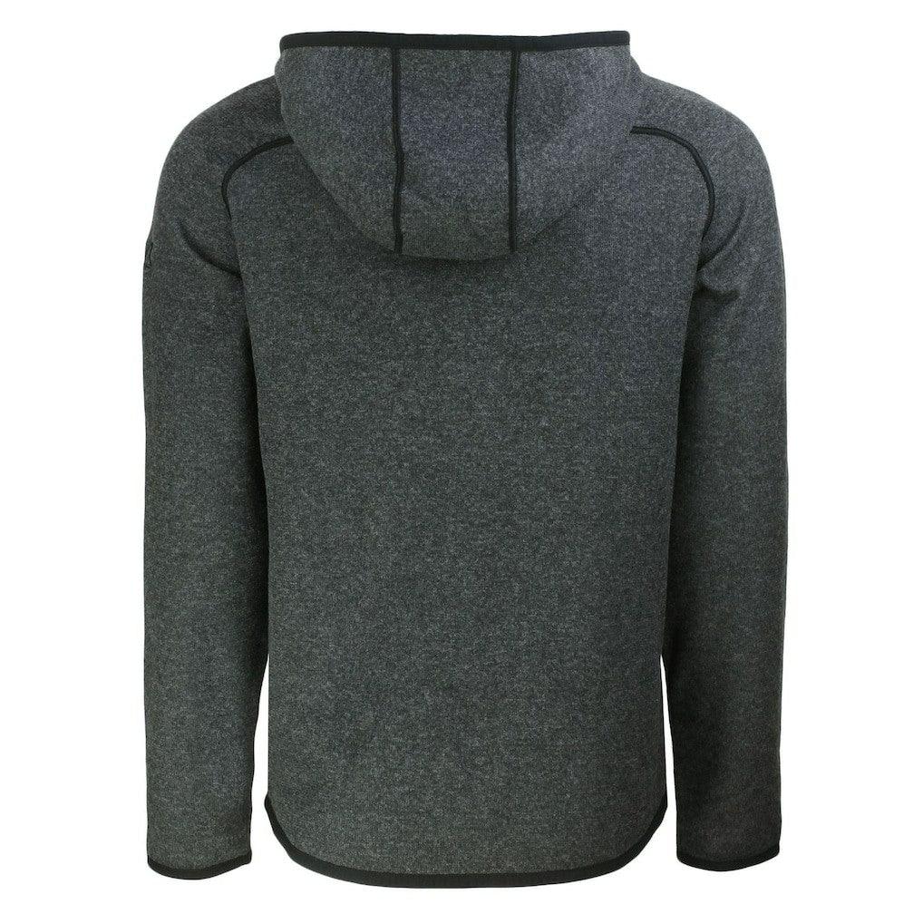 Cutter & Buck Helmet Mainsail Sweater-Knit Full-Zip Hoodie - Cincinnati Bengals
