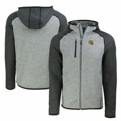 Cutter & Buck Helmet Mainsail Sweater-Knit Full-Zip Hoodie - Green Bay Packers