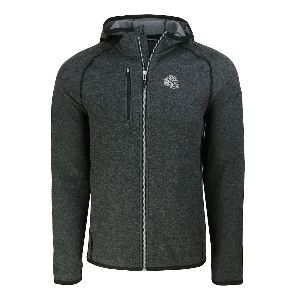 Cutter & Buck Helmet Mainsail Sweater-Knit Full-Zip Hoodie - Indianapolis Colts