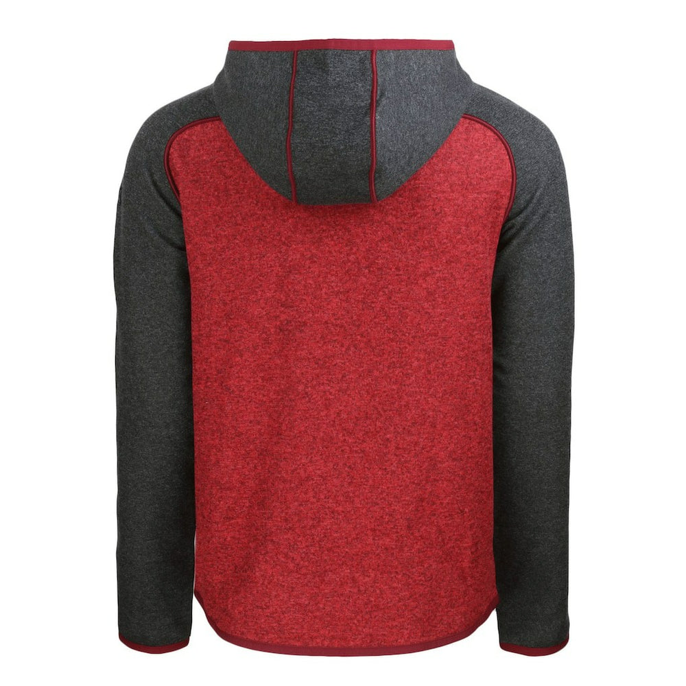 Cutter & Buck Helmet Mainsail Sweater-Knit Full-Zip Hoodie - Kansas City Chiefs
