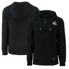 Cutter & Buck Helmet Roam Eco Half-Zip Recycled Pullover Hoodie - Buffalo Bills