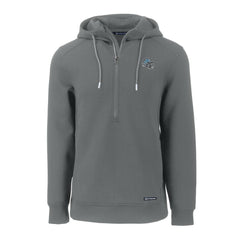 Cutter & Buck Helmet Roam Eco Half-Zip Recycled Pullover Hoodie - Detroit Lions