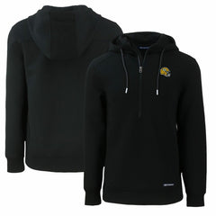 Cutter & Buck Helmet Roam Eco Half-Zip Recycled Pullover Hoodie - Green Bay Packers