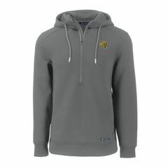 Cutter & Buck Helmet Roam Eco Half-Zip Recycled Pullover Hoodie - Green Bay Packers