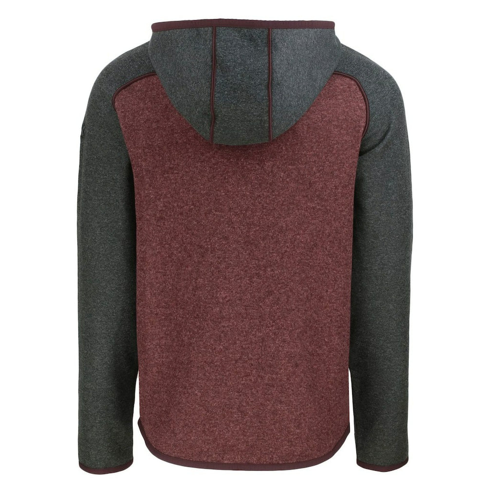 Cutter & Buck Helmet Mainsail Sweater-Knit Full-Zip Hoodie - Washington Commanders