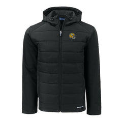 Cutter & Buck Helmet Big & Tall Evoke Hybrid Eco Softshell Recycled Full-Zip Jacket - Green Bay Packers