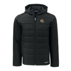 Cutter & Buck Helmet Big & Tall Evoke Hybrid Eco Softshell Recycled Full-Zip Jacket - San Francisco 49ers