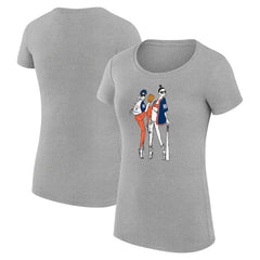 MLB Detroit Tigers G-III 4Her by Carl Banks Women's Super-Slim Fit Lightweight Baseball Girls T-Shirt