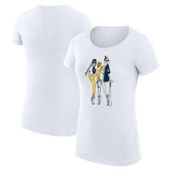 MLB Milwaukee Brewers G-III 4Her by Carl Banks Women's Super-Slim Fit Lightweight Baseball Girls T-Shirt