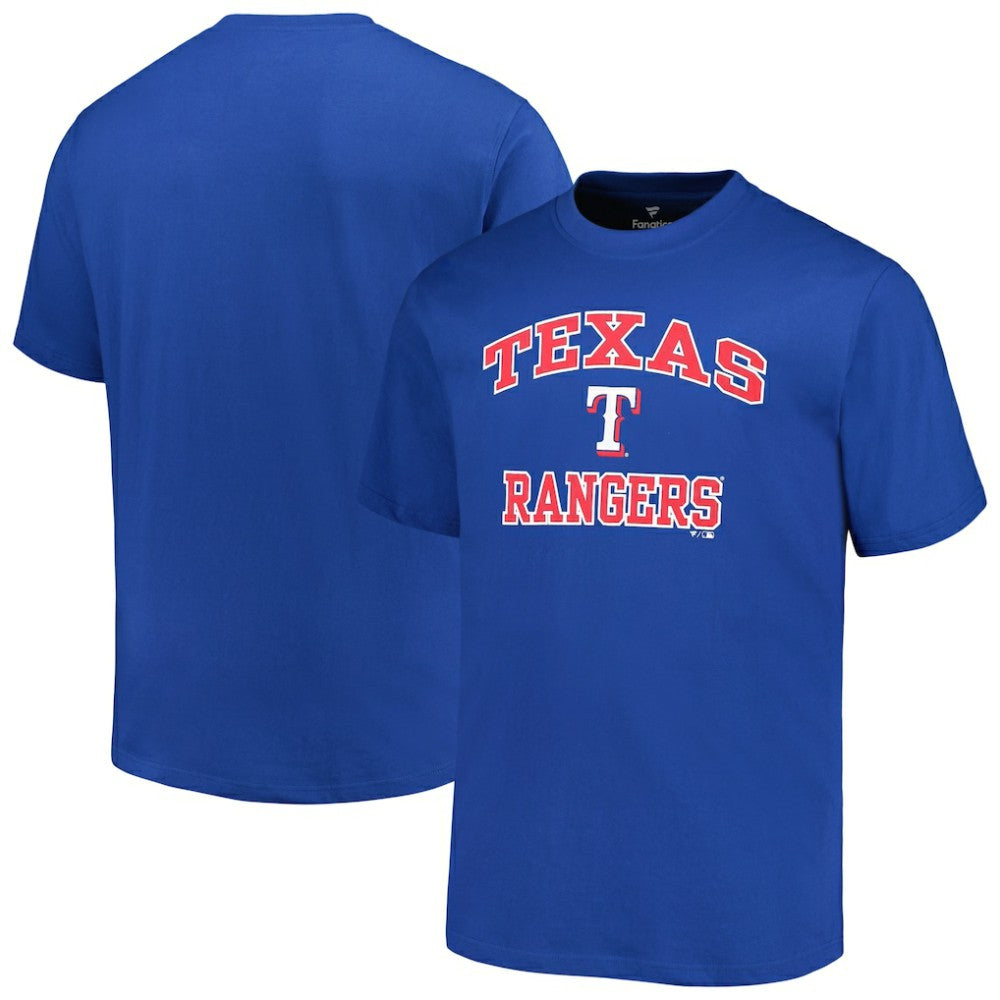 MLB Texas Rangers Profile Big & Tall Heart & Soul T-Shirt