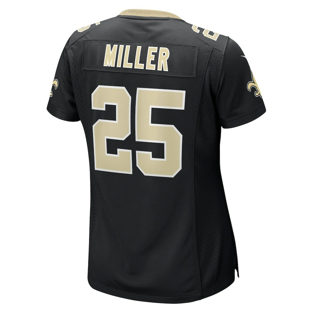 Kendre Miller  Women's Team Game Jersey - New Orleans Saints