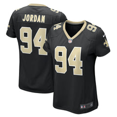 Cameron Jordan  Women's Team Game Jersey - New Orleans Saints
