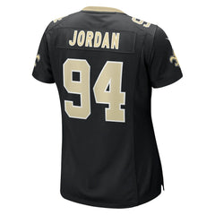 Cameron Jordan  Women's Team Game Jersey - New Orleans Saints