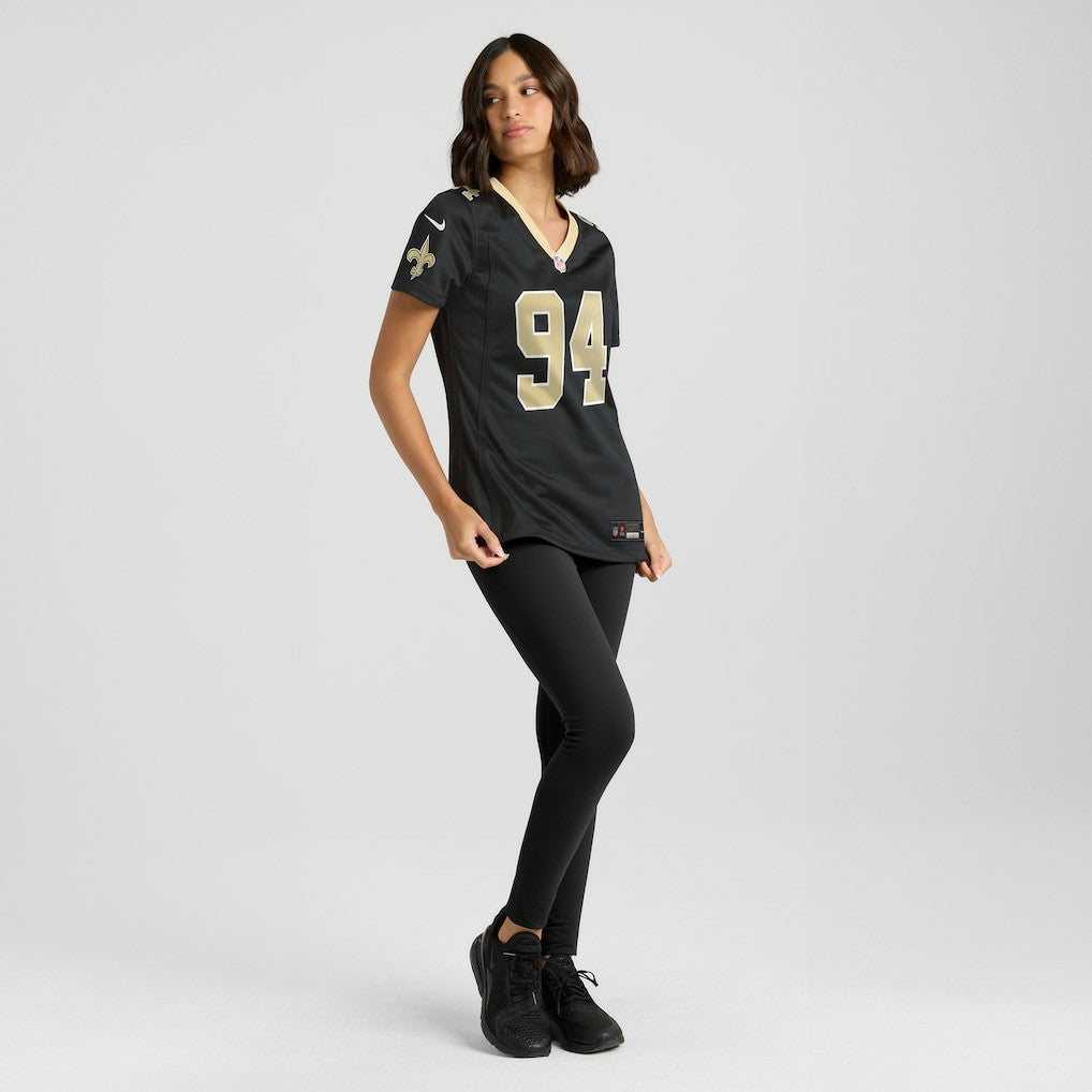 Cameron Jordan  Women's Team Game Jersey - New Orleans Saints