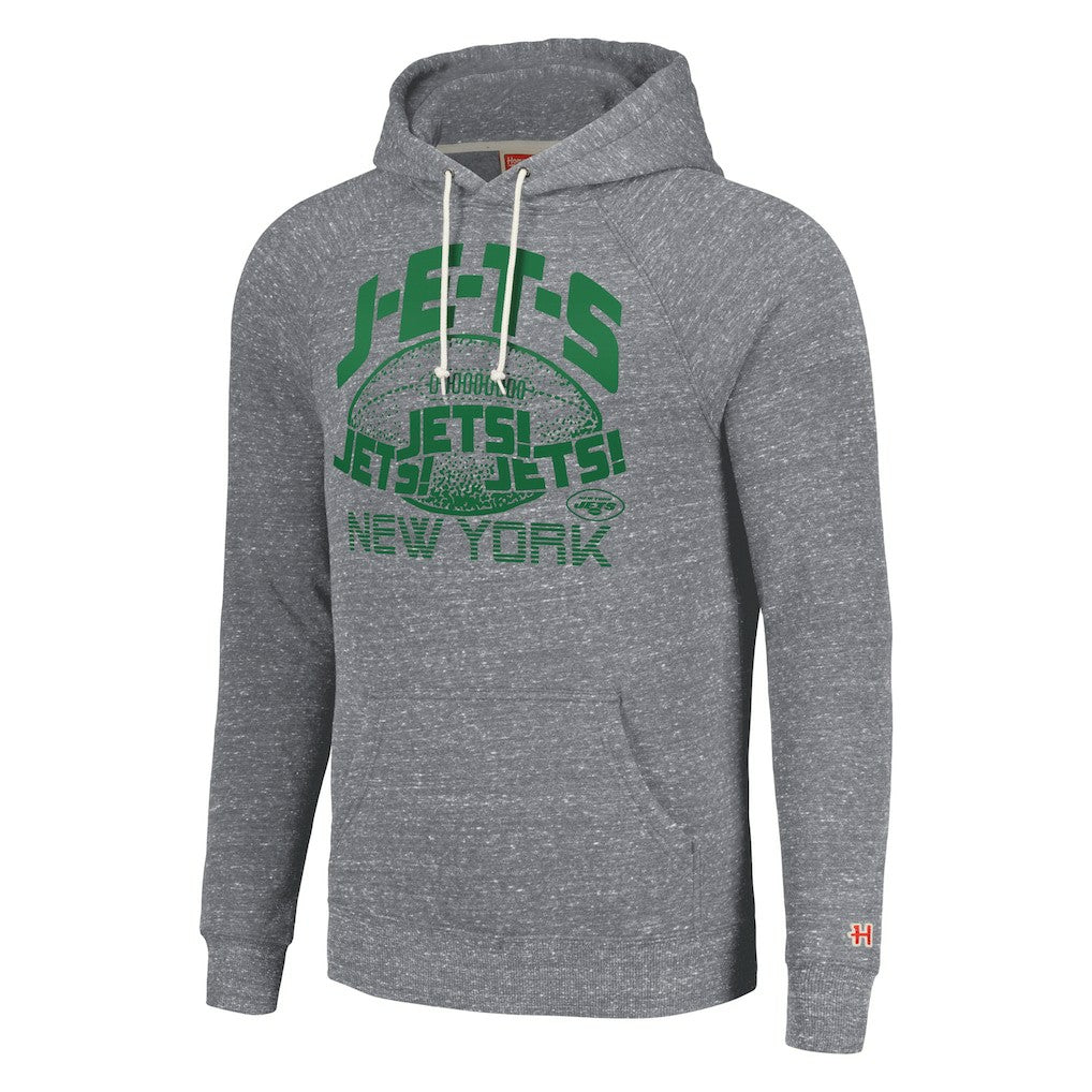 Homage Unisex Hyperlocal Raglan Pullover Hoodie - New York Jets