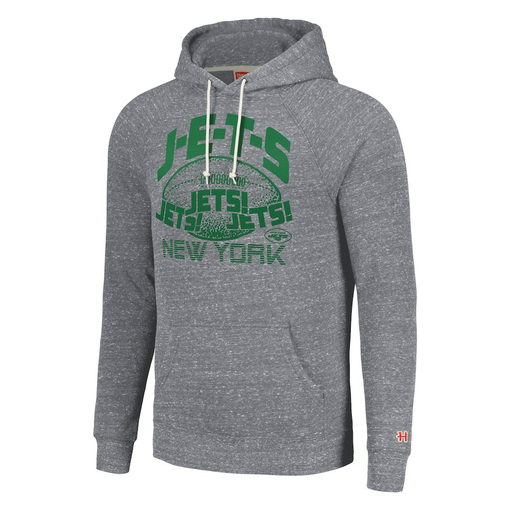 Homage Unisex Hyperlocal Raglan Pullover Hoodie - New York Jets
