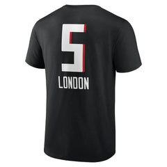 Drake London  Team Wordmark Player Name & Number T-Shirt - Atlanta Falcons