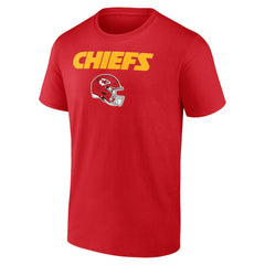 Travis Kelce  Team Wordmark Player Name & Number T-Shirt - Kansas City Chiefs
