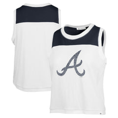 MLB Atlanta Braves '47 Women's Plus Size Waist Length Muscle Tank Top
