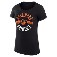 MLB Baltimore Orioles G-III 4Her by Carl Banks Women's Super-Slim Fit Lightweight City Graphic T-Shirt