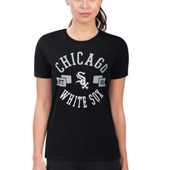 MLB Chicago White Sox G-III 4Her by Carl Banks Women's Super-Slim Fit Lightweight City Graphic T-Shirt