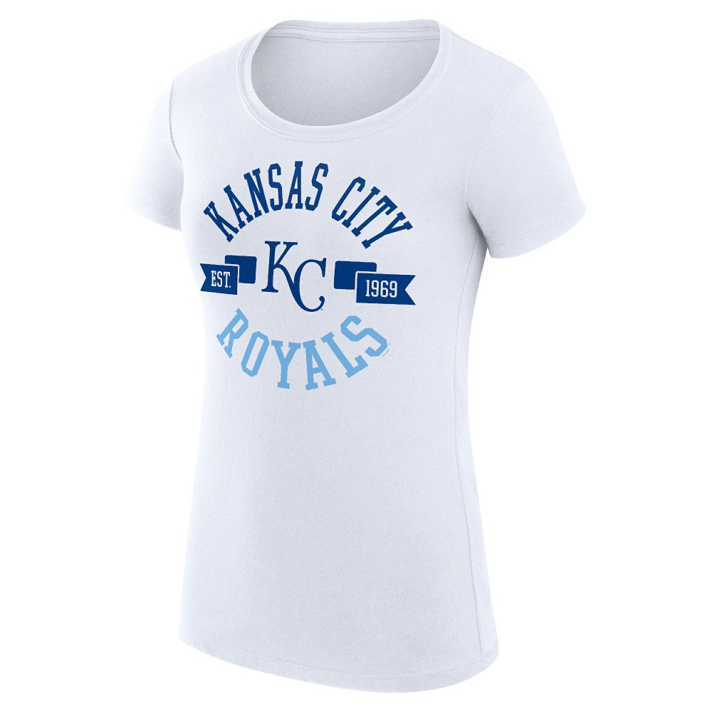 MLB Kansas City Royals G-III 4Her by Carl Banks Women's Super-Slim Fit Lightweight City Graphic T-Shirt