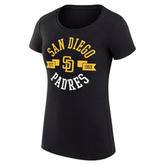 MLB San Diego Padres G-III 4Her by Carl Banks Women's Super-Slim Fit Lightweight City Graphic T-Shirt