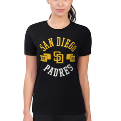 MLB San Diego Padres G-III 4Her by Carl Banks Women's Super-Slim Fit Lightweight City Graphic T-Shirt