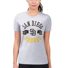MLB San Diego Padres G-III 4Her by Carl Banks Women's Super-Slim Fit Lightweight City Graphic T-Shirt
