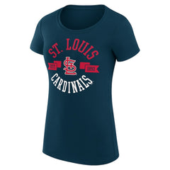 MLB St. Louis Cardinals G-III 4Her by Carl Banks Women's Super-Slim Fit Lightweight City Graphic T-Shirt
