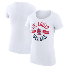 MLB St. Louis Cardinals G-III 4Her by Carl Banks Women's Super-Slim Fit Lightweight City Graphic T-Shirt