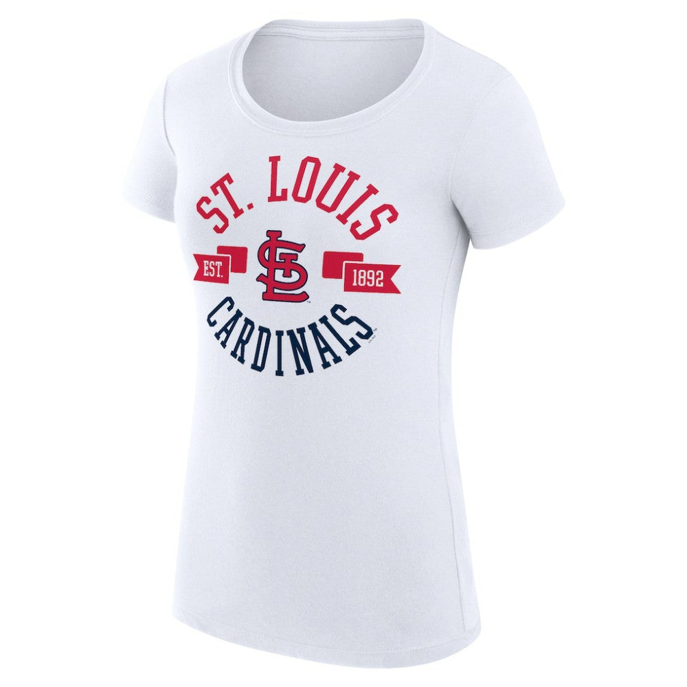MLB St. Louis Cardinals G-III 4Her by Carl Banks Women's Super-Slim Fit Lightweight City Graphic T-Shirt