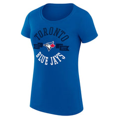 MLB Toronto Blue Jays G-III 4Her by Carl Banks Women's Super-Slim Fit Lightweight City Graphic T-Shirt